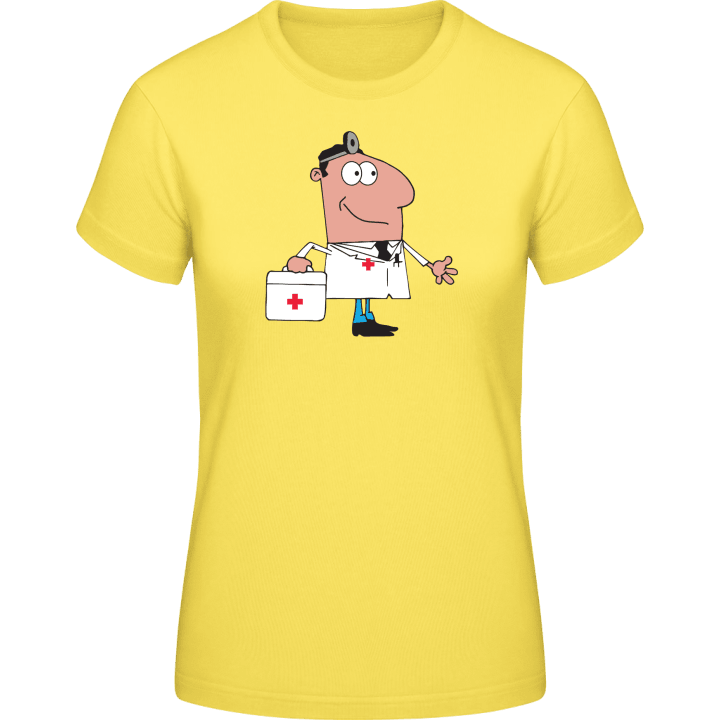 Doctor Medic Comic Character T-skjorte for kvinner contain pic