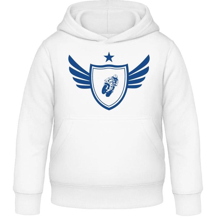 Superbiker Winged Barn Hoodie contain pic