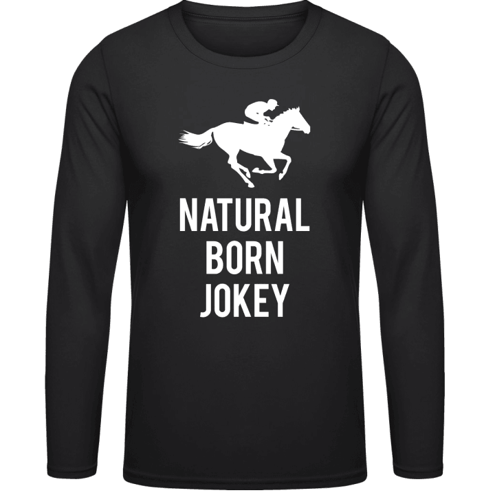 Natural Born Jokey Langarmshirt contain pic