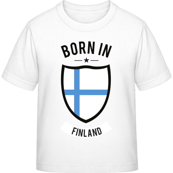 Born in Finland Kinder T-Shirt contain pic