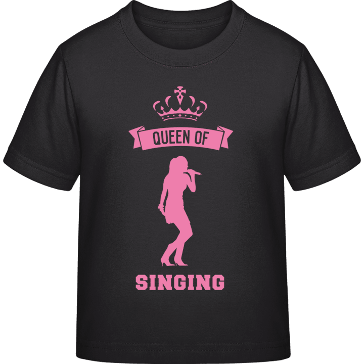 Queen of Singing T-shirt för barn contain pic