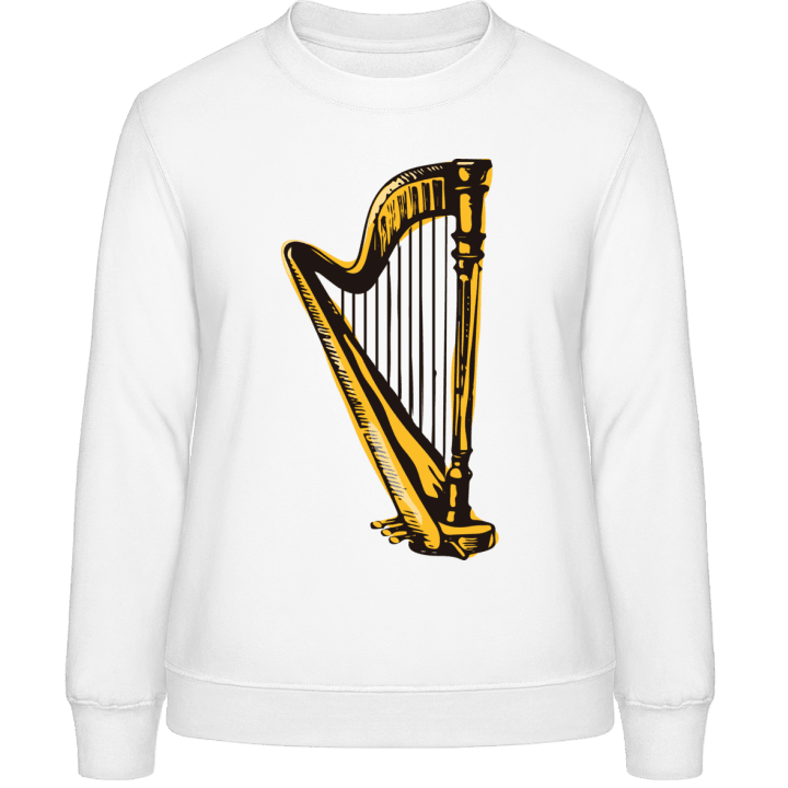 Harp Illustration Frauen Sweatshirt contain pic