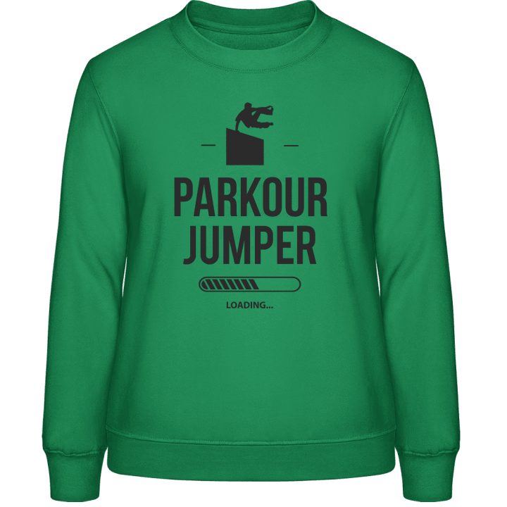 Parkur Jumper Loading Frauen Sweatshirt contain pic