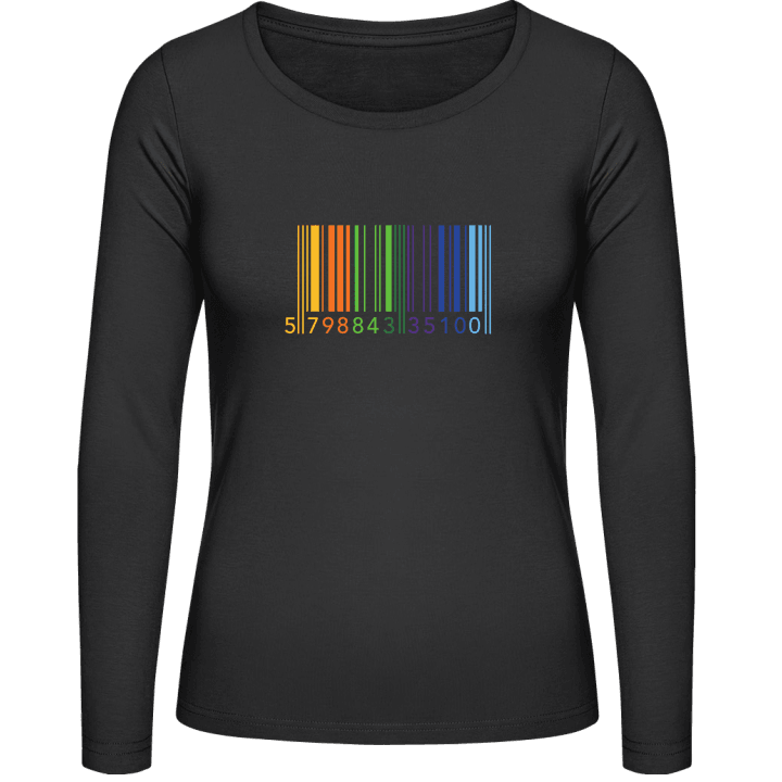 Color Barcode Langærmet skjorte til kvinder 0 image