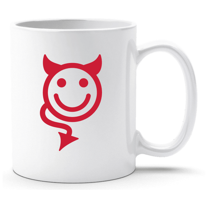Devil Smiley Icon Cup contain pic