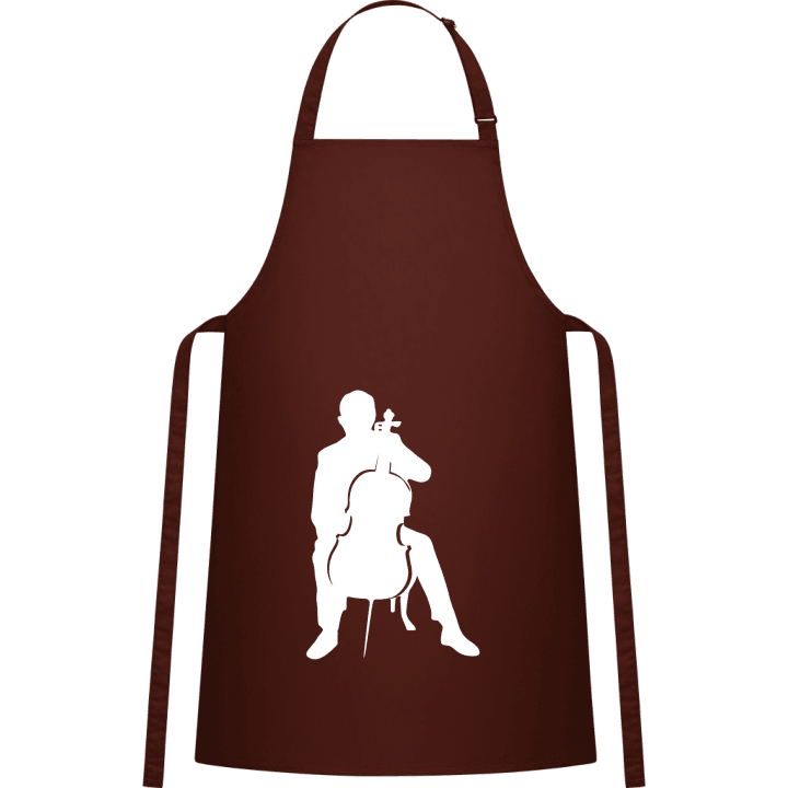 Cello Player Tablier de cuisine contain pic