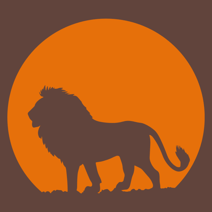 Lion in Moonlight Women T-Shirt 0 image