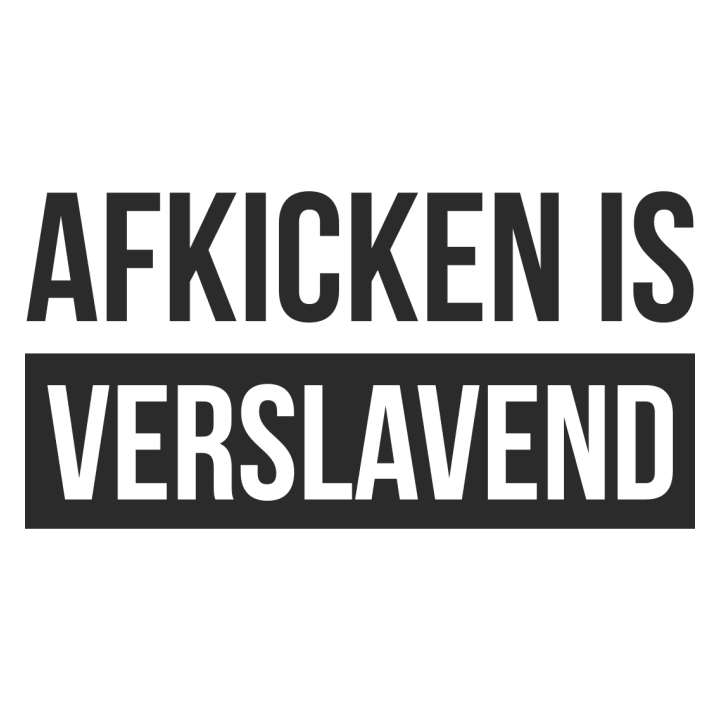 Afkicken Is Verslavend Long Sleeve Shirt 0 image