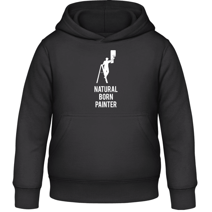 Natural Born Painter Kids Hoodie contain pic