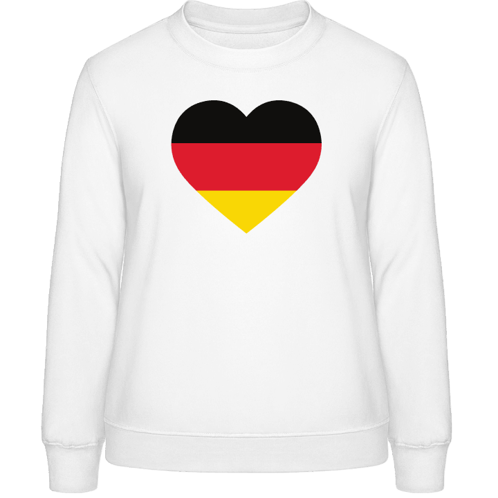 Germany Heart Sweatshirt för kvinnor contain pic