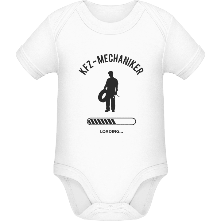KFZ Mechaniker Loading Baby Romper contain pic