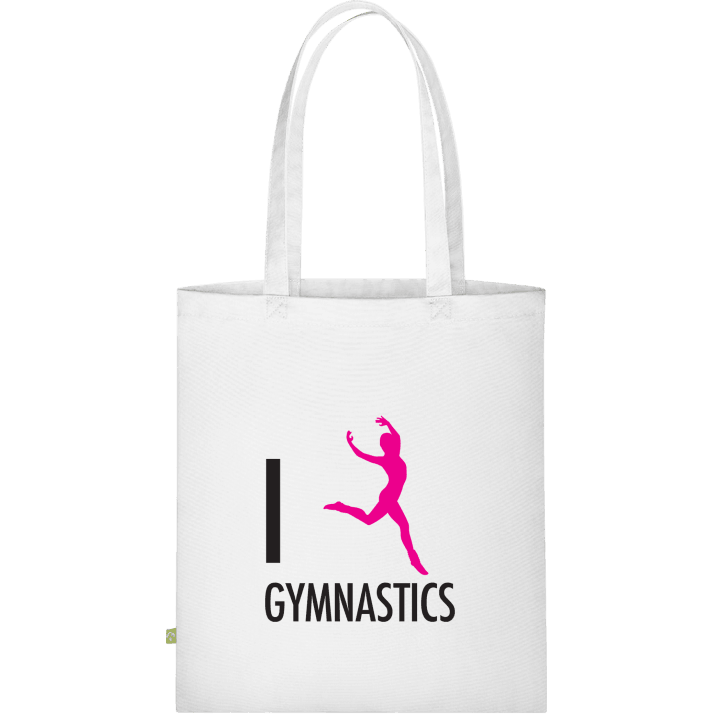 I Love Gymnastics Stoffen tas contain pic
