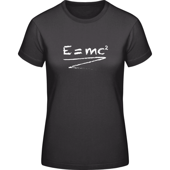 E MC2 Energy Formula T-skjorte for kvinner contain pic