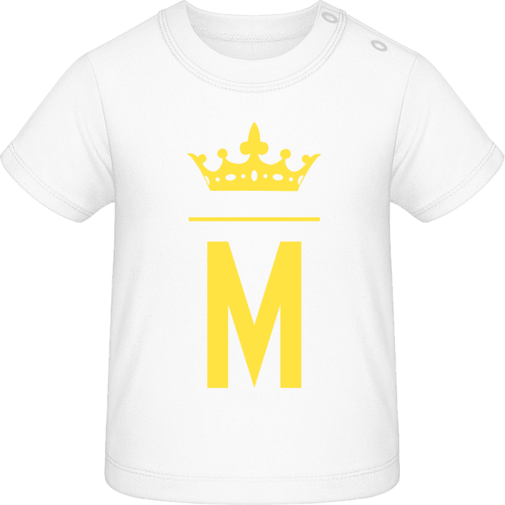 M Initial T-shirt bébé contain pic