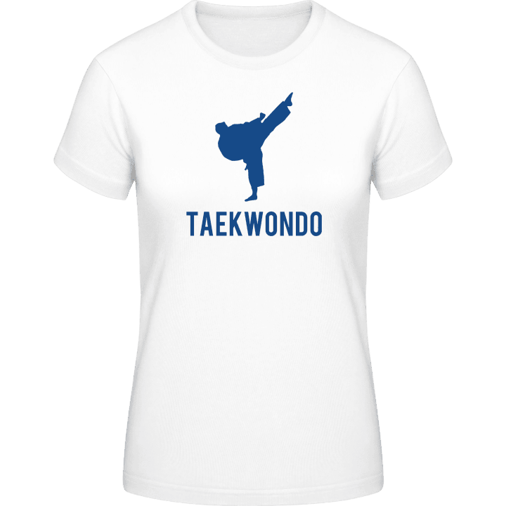 Taekwondo T-shirt pour femme contain pic