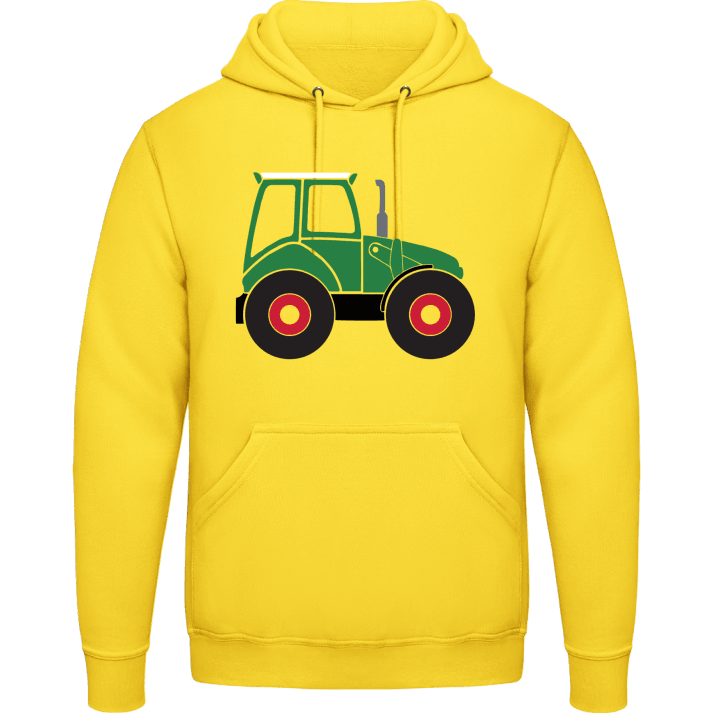 Green Tractor Hoodie contain pic