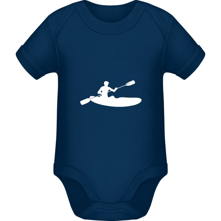 Rafting Silhouette Baby Strampler contain pic