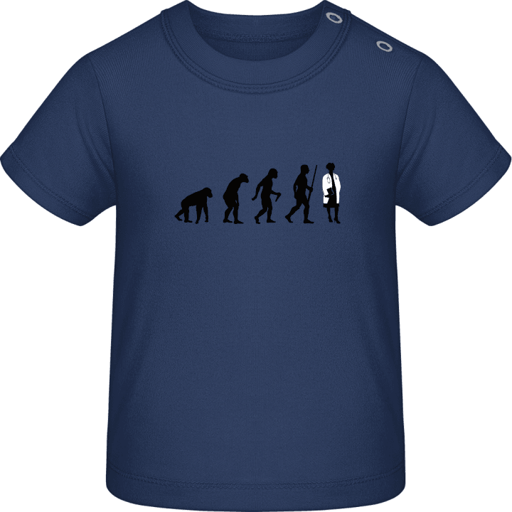 Female Doctor Evolution T-shirt för bebisar contain pic