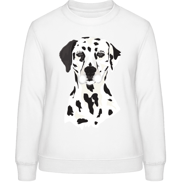 Dalmatian Head Realistic Frauen Sweatshirt 0 image
