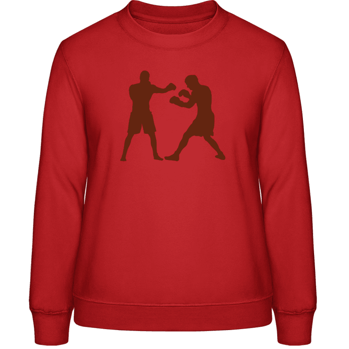 Boxing Scene Sweatshirt för kvinnor contain pic