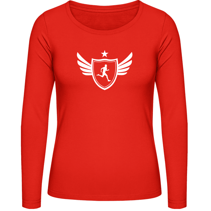 Jogger Runner Athletics Langermet skjorte for kvinner contain pic