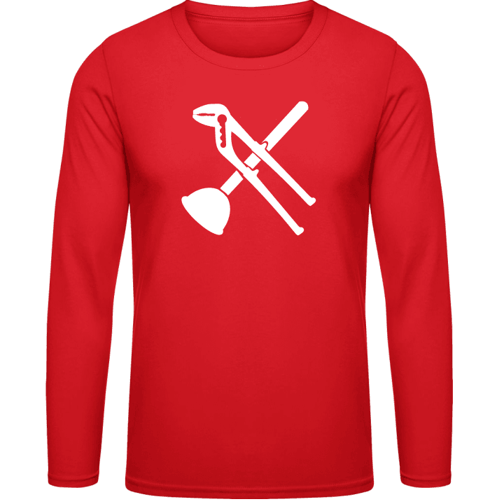 Plumber Tools Shirt met lange mouwen contain pic