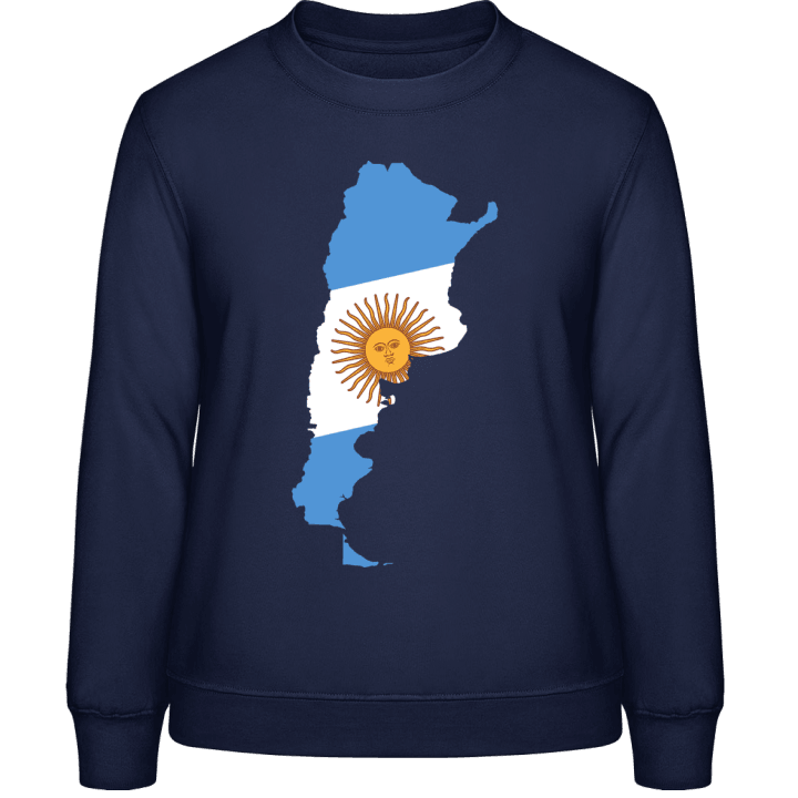 Argentina Map Sweatshirt för kvinnor contain pic