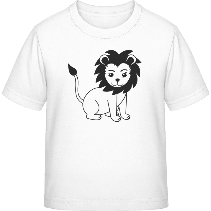 Cute Lion Character Kids T-shirt 0 image