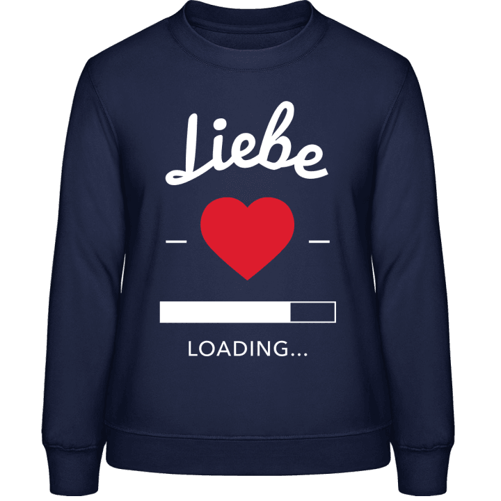 Liebe loading Women Sweatshirt contain pic