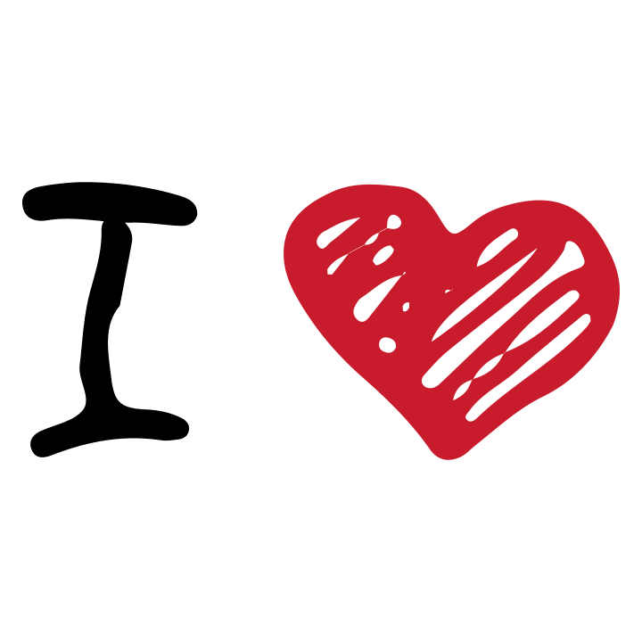 I Love Red Heart T-shirt à manches longues 0 image