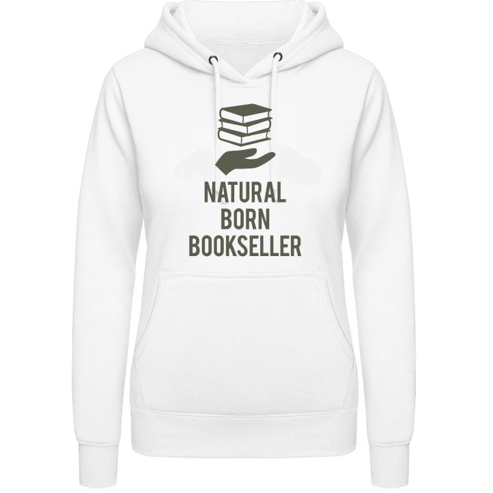 Natural Born Bookseller Felpa con cappuccio da donna contain pic