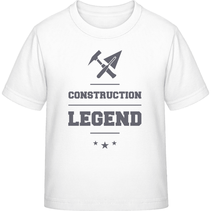 Construction Legend T-skjorte for barn contain pic
