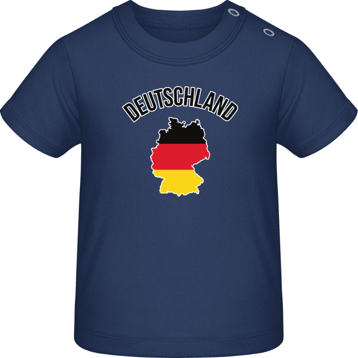Deutschland Map T-shirt för bebisar contain pic