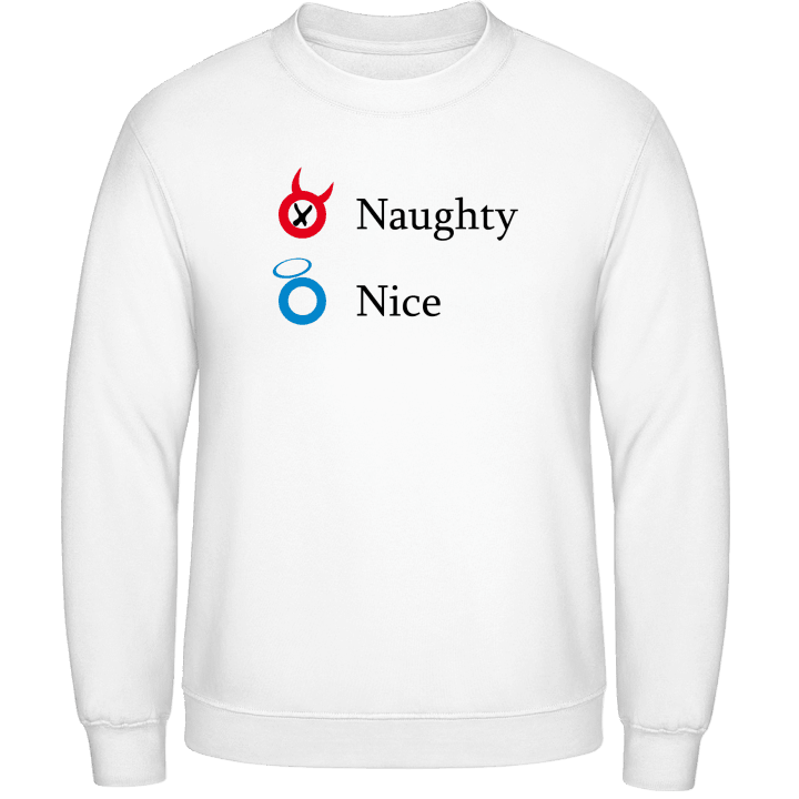 Naughty Not Nice Sweatshirt 0 image