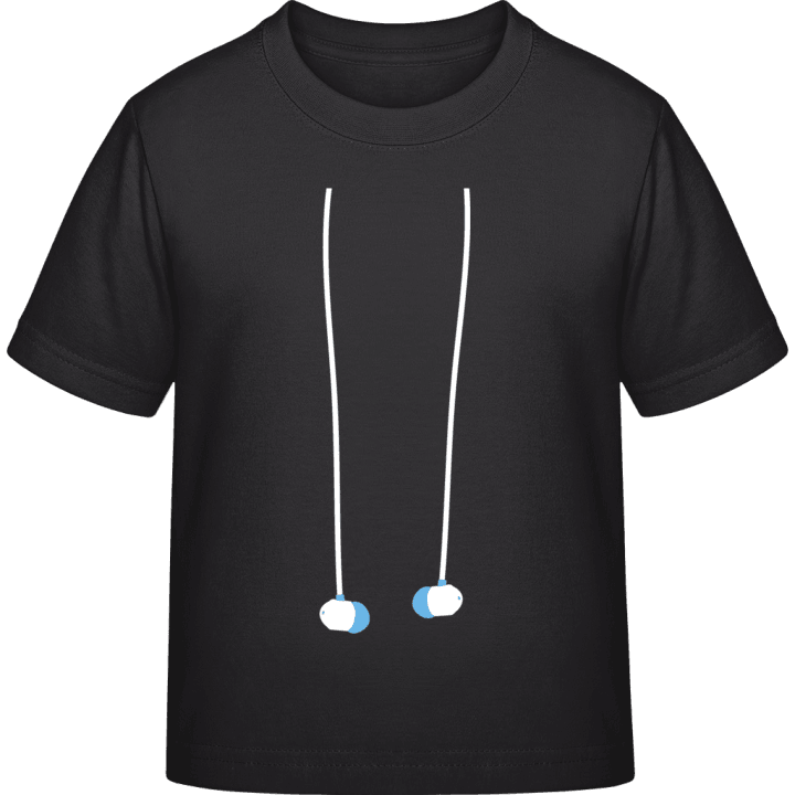 Music Earplugs Camiseta infantil contain pic