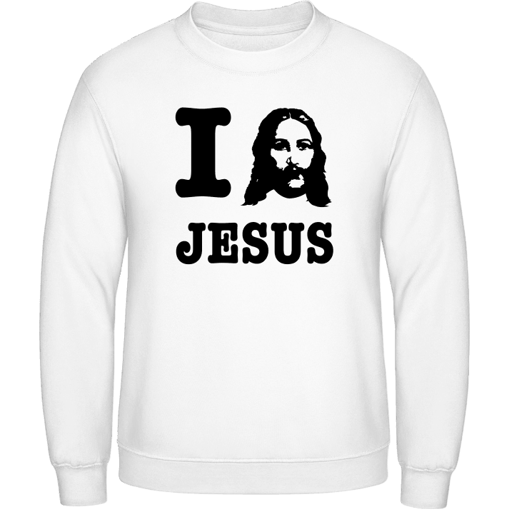 I Love Jesus Sweatshirt 0 image
