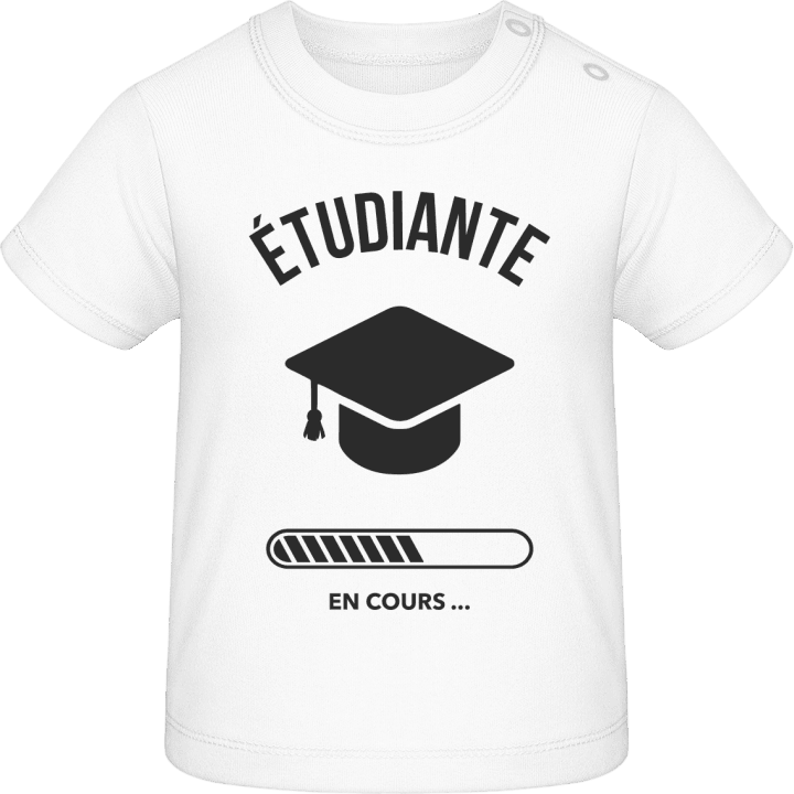 Étudiante En Cours T-shirt för bebisar contain pic