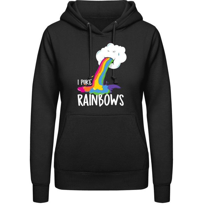 I Puke Rainbows Vrouwen Hoodie 0 image