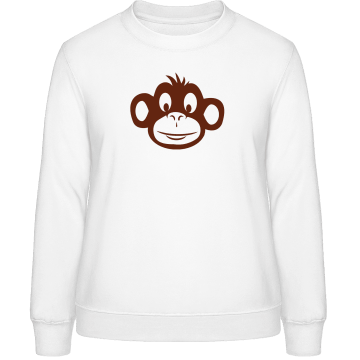 Monkey Face Sweatshirt för kvinnor 0 image
