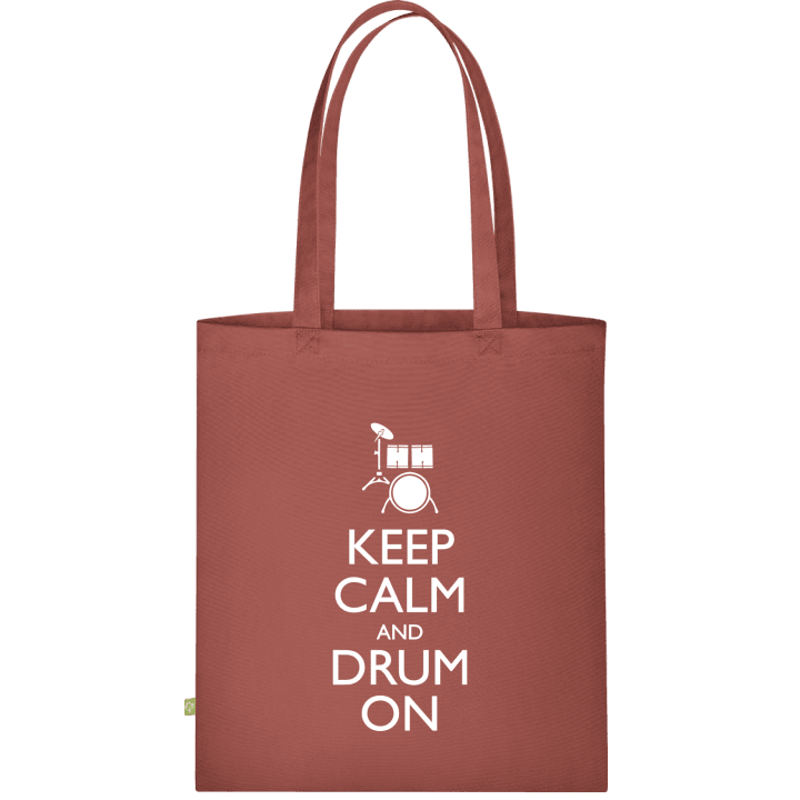 Keep Calm And Drum On Bolsa de tela contain pic
