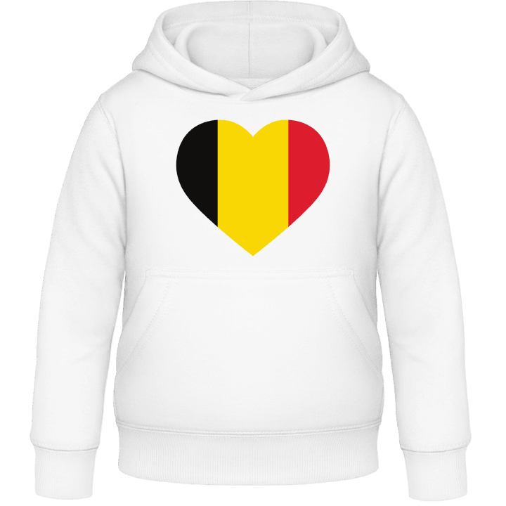 Belgium Heart Felpa con cappuccio per bambini contain pic