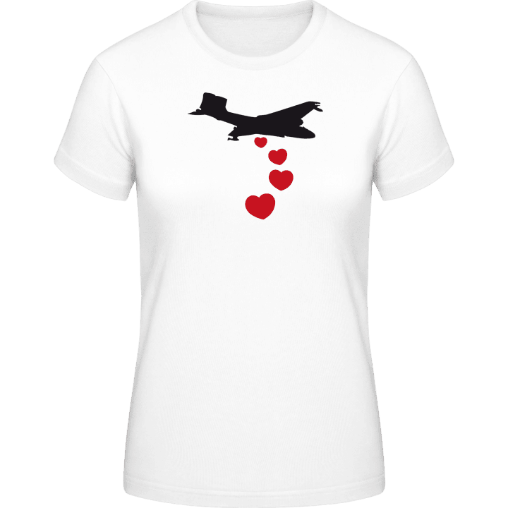 Heart Bomber T-shirt för kvinnor 0 image