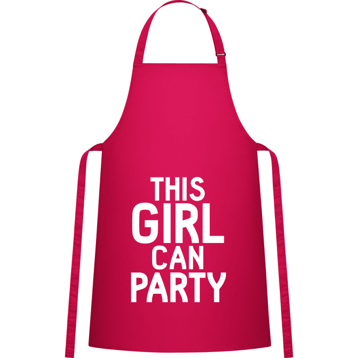 This Girl Can Party Kitchen Apron contain pic