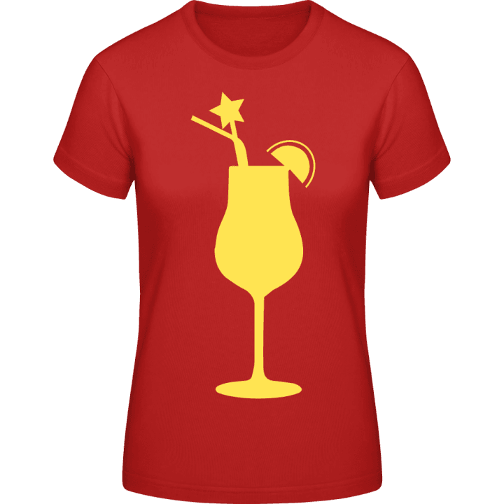 Cocktail Silhouette T-shirt för kvinnor 0 image