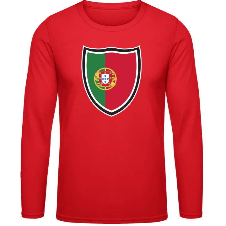 Portugal Shield Flag Långärmad skjorta contain pic