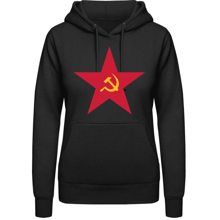 Communism Star Felpa con cappuccio da donna contain pic