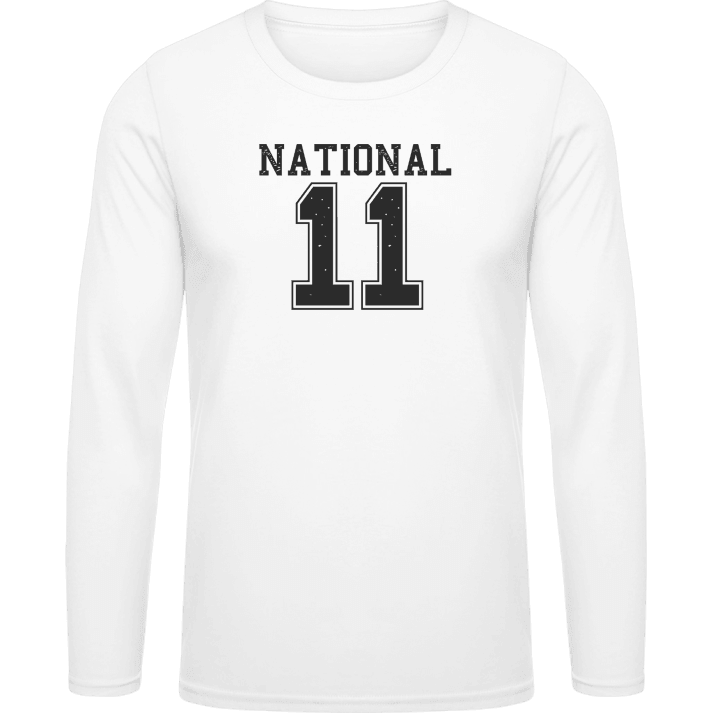 National 11 T-shirt à manches longues contain pic