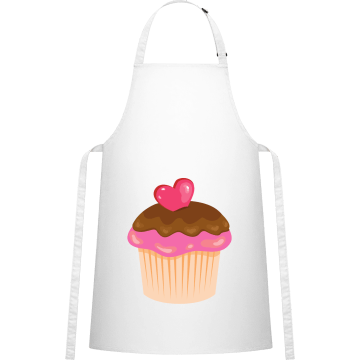 Cupcake Illustration Delantal de cocina contain pic