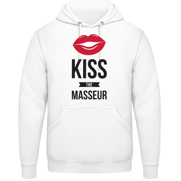 Kiss The Masseur Felpa con cappuccio contain pic