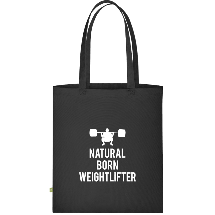 Natural Born Weightlifter Stoffen tas contain pic